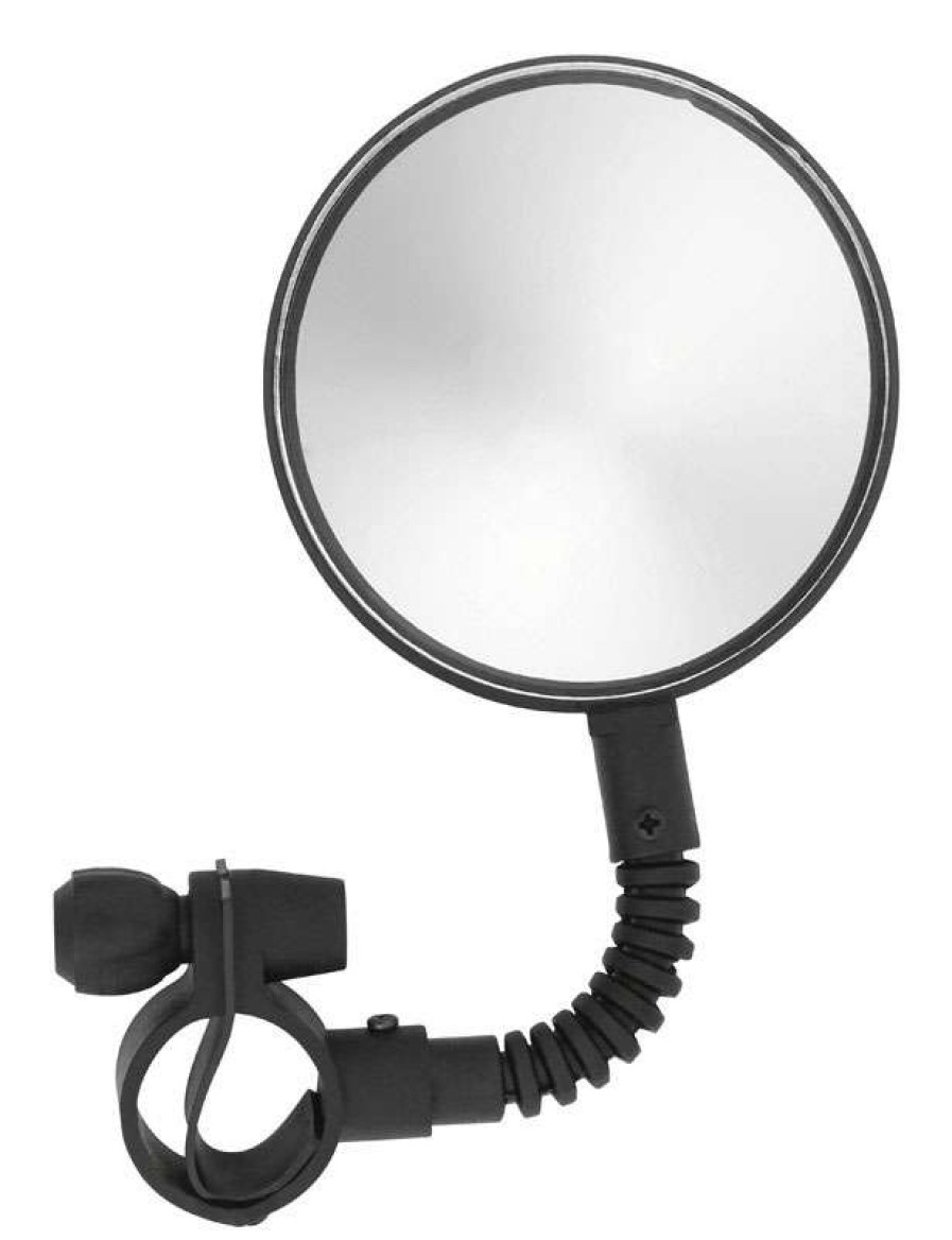 Bicycles * | Wholesale Bell Sports Smartview 500 Plastic Bike Mirror Black