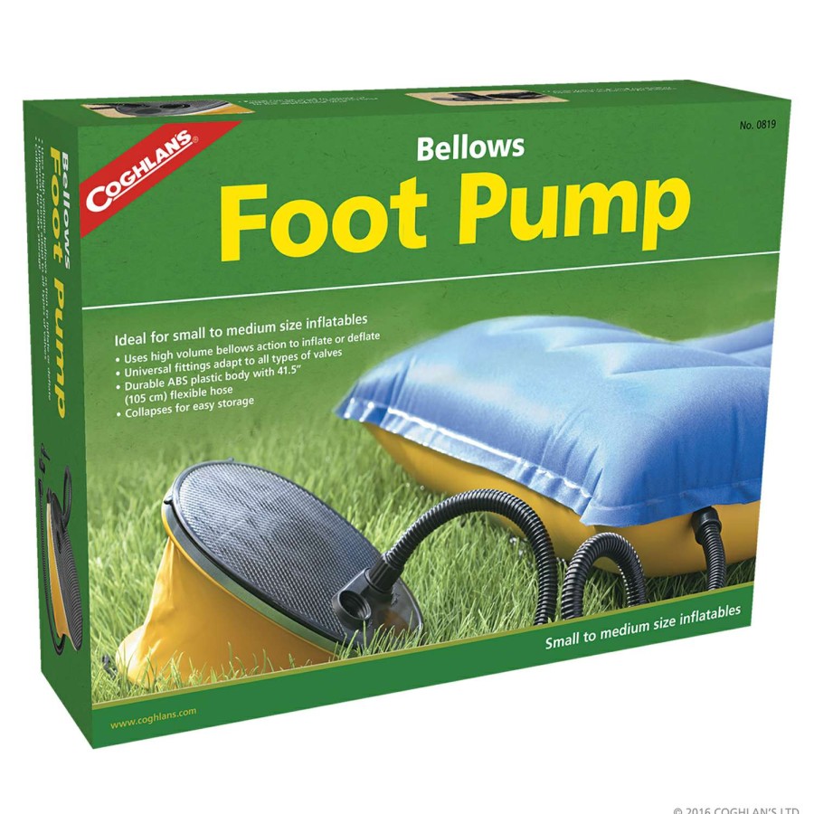 Outdoor * | Wholesale Coghlan'S Bellows 2 Psi Foot Pump