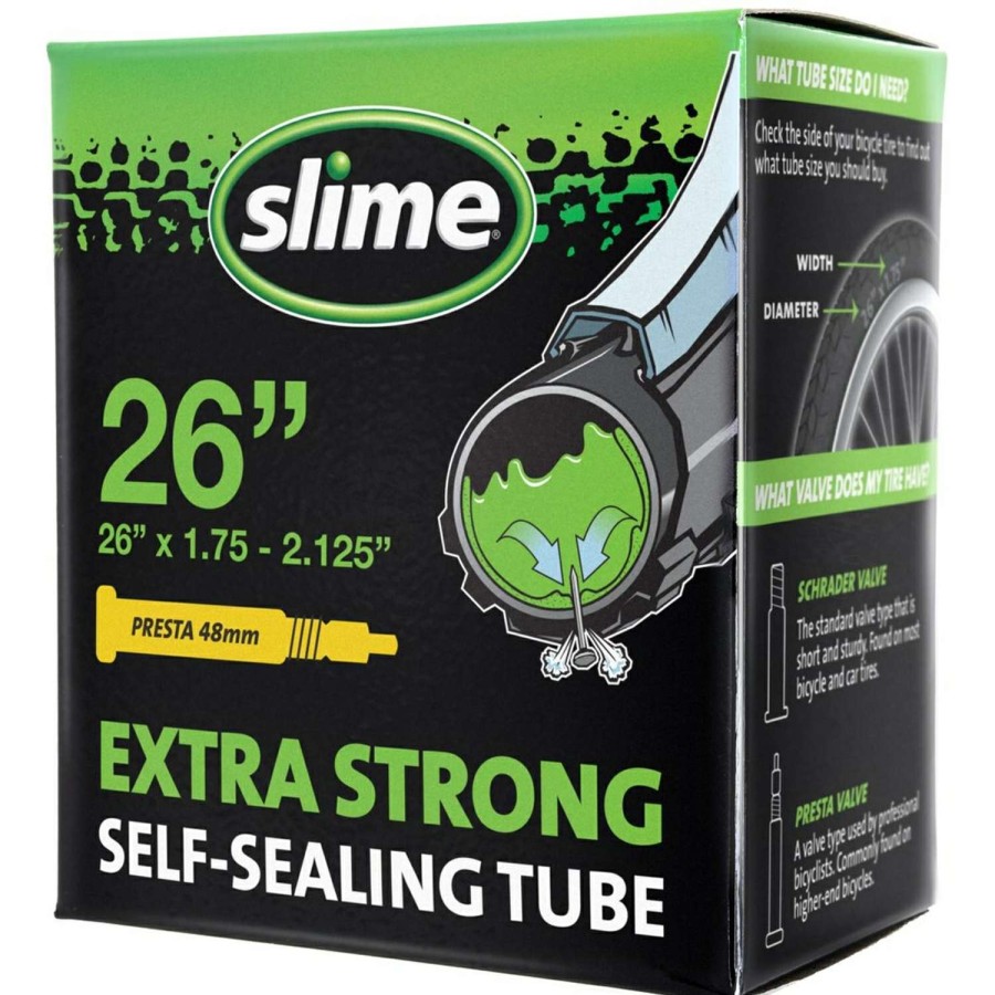 Bicycles * | Wholesale Slime Smart Tube 26 In. Rubber Bicycle Inner Tube 1 Pk