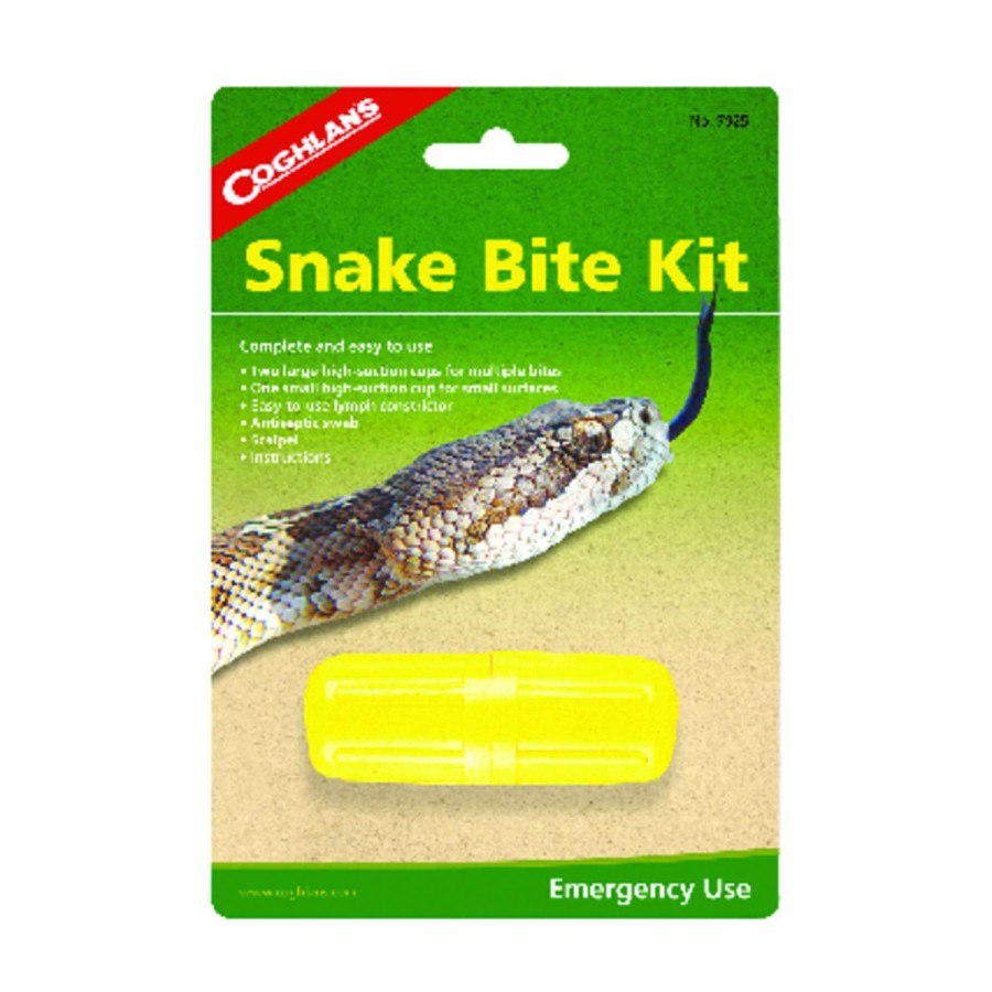 Camping Goods * | Sale Coghlan'S Yellow First Aid Snake Bite Kit 1 Pk