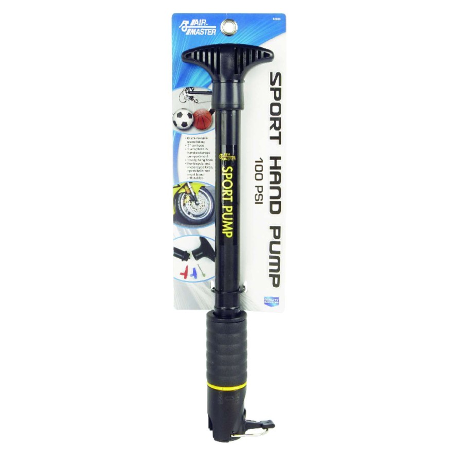 Outdoor * | Wholesale Air Master 100 Psi Hand Pump For Bicycle Tires