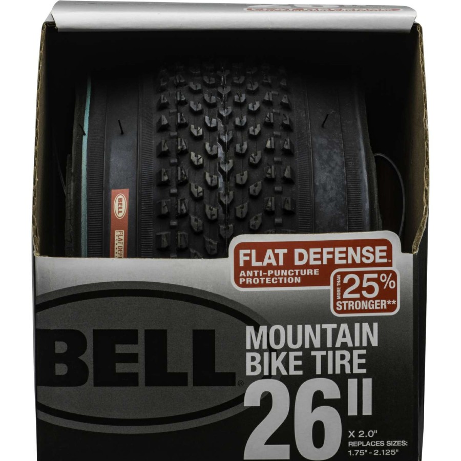 Bicycles * | Cheap Bell Sports 26 In. Rubber Bicycle Tire 1 Pk