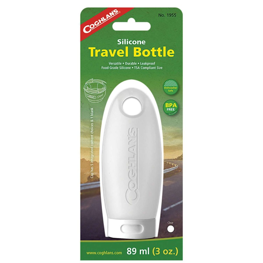 Camping Goods * | Wholesale Coghlan'S Clear Travel Bottle 3 Oz 1 Pk