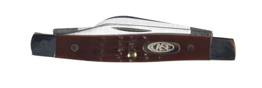 Outdoor * | Cheap Case Stockman Brown Stainless Steel Pocket Knife