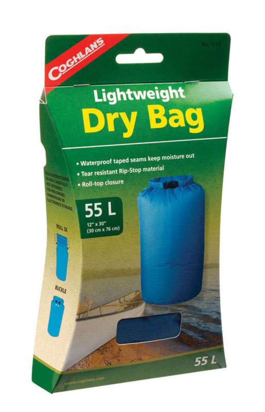 Camping Goods * | Discount Coghlan'S Dry Bag Blue Storage Bags 8.000 In. H X 30 In. W X 12 In. L 1 Pk