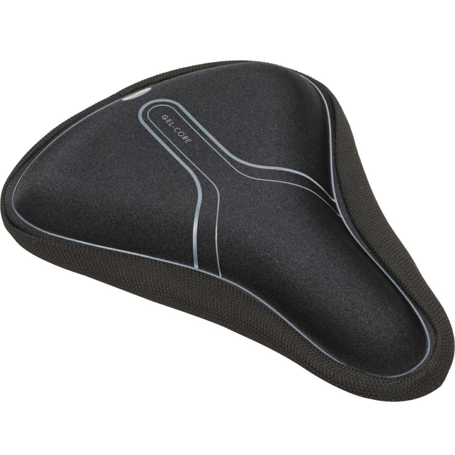 Bicycles * | Cheap Bell Sports Coosh 350 Nylon Gel Base Bicycle Seat Pad Black