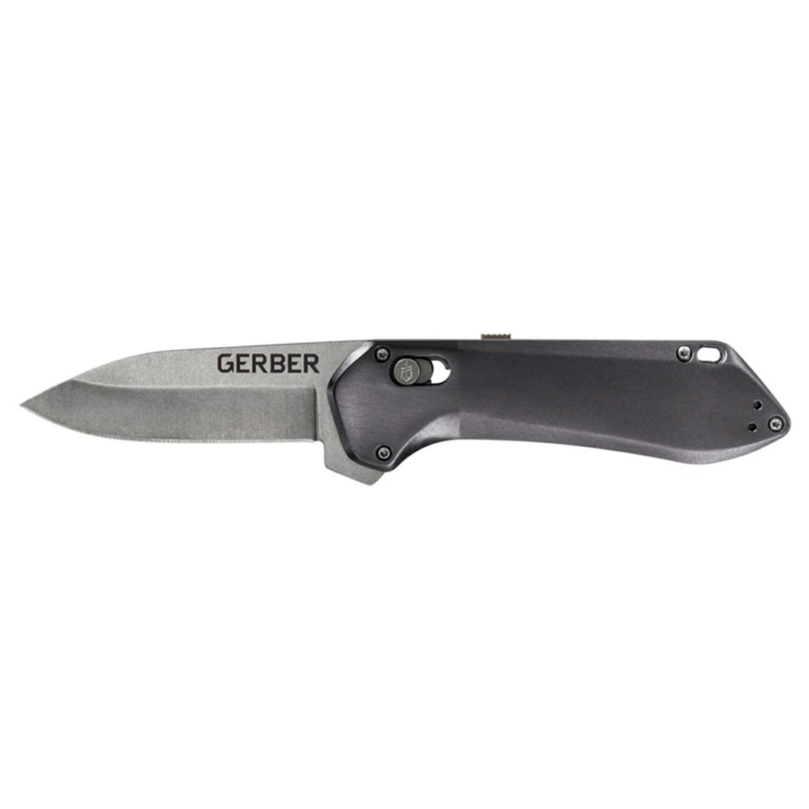 Outdoor * | Sale Gerber Highbrow Black 7Cr17Mov Steel 6.9 In. Folding Knife