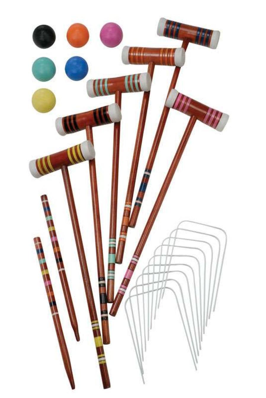 Outdoor * | Discount Halex 9.5 Croquet Set