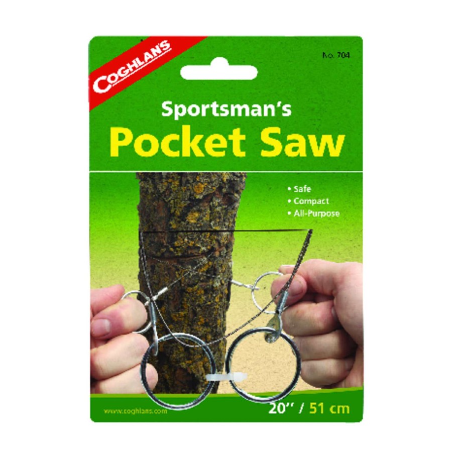 Camping Goods * | Cheap Coghlan'S Sportsman'S Pocket Saw Silver Camp Saw 6.5 In. H X 1/2 In. W X 20 In. L 1 Pk