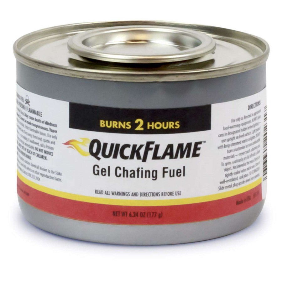 Camping Goods * | Wholesale Sterno Quick Flame Chafing Fuel Steel 5.5 Oz 1 Pk