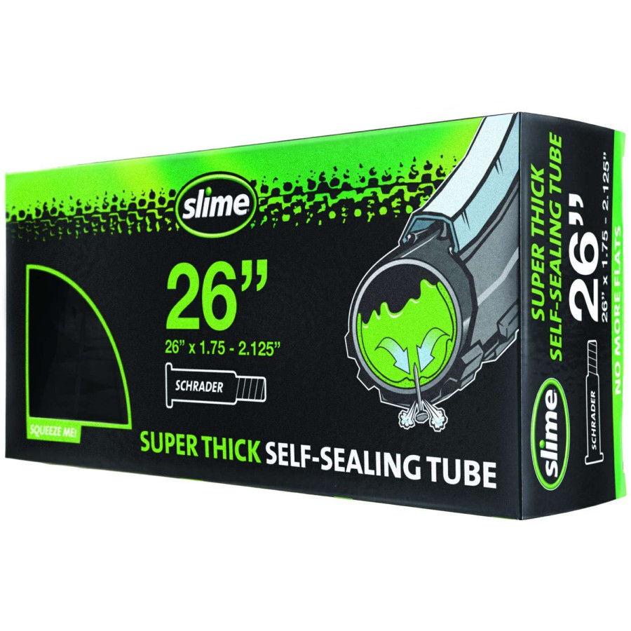 Bicycles * | Sale Slime Smart Tube 26 In. Rubber Bicycle Inner Tube 1 Pk