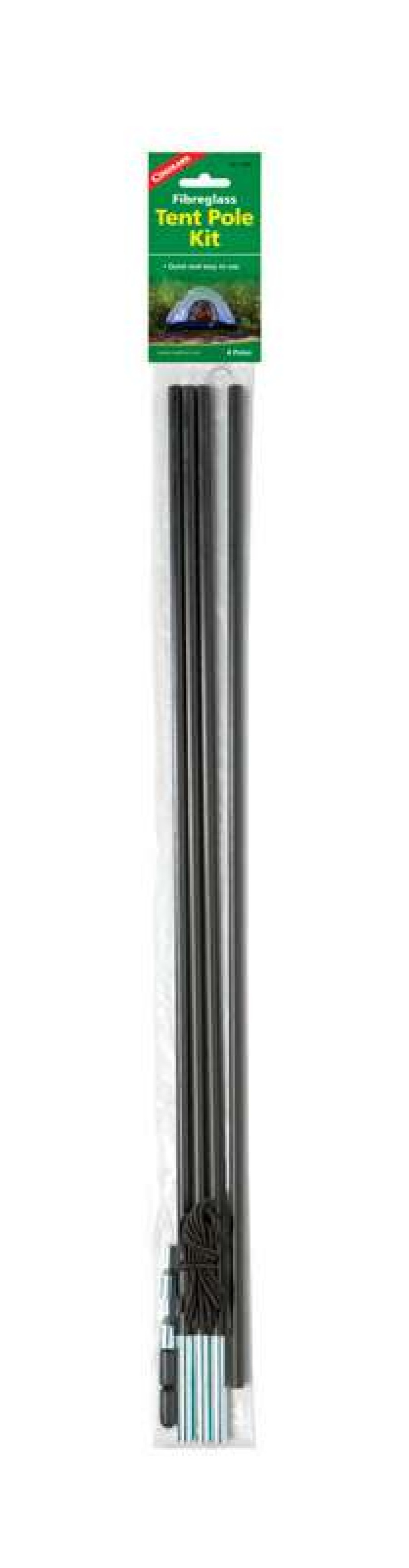 Camping Goods * | Wholesale Coghlan'S Black Tent Pole Replacement 25-5/8 In. H X 2-5/16 In. W X 2-5/16 In. L 4 Pk