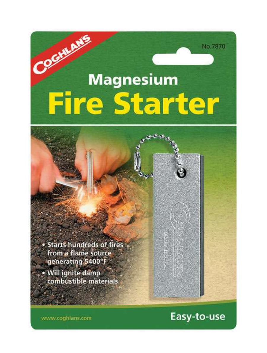 Camping Goods * | Sale Coghlan'S Silver Fire Starter 5.875 In. H X 3/8 In. W X 3 In. L 1 Pk