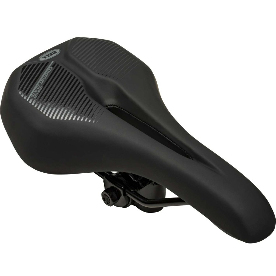 Bicycles * | Discount Bell Sports Comfort 525 Nylon Bicycle Seat Black