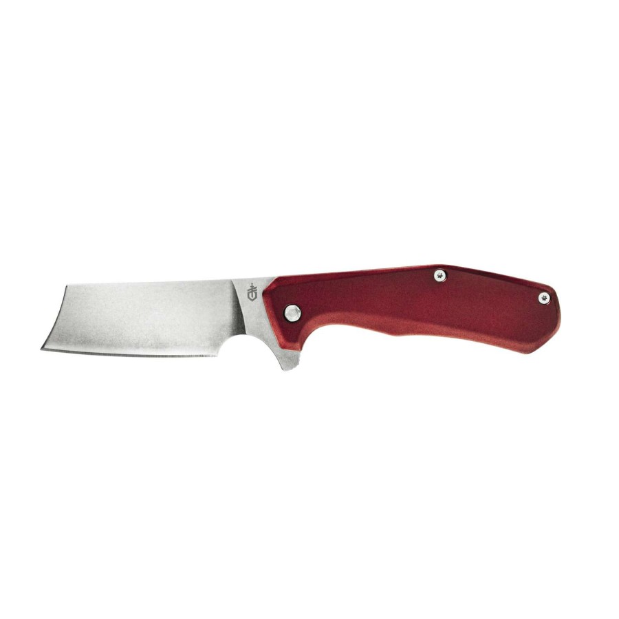 Outdoor * | Sale Gerber Red Steel 7.5 In. Asada Folding Knife