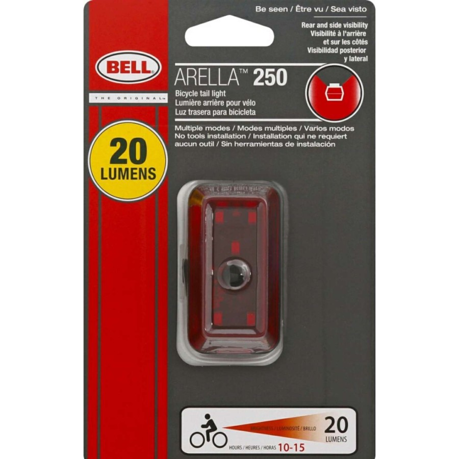 Bicycles * | Sale Bell Sports Thalia Plastic Bicycle Tail Light Purple