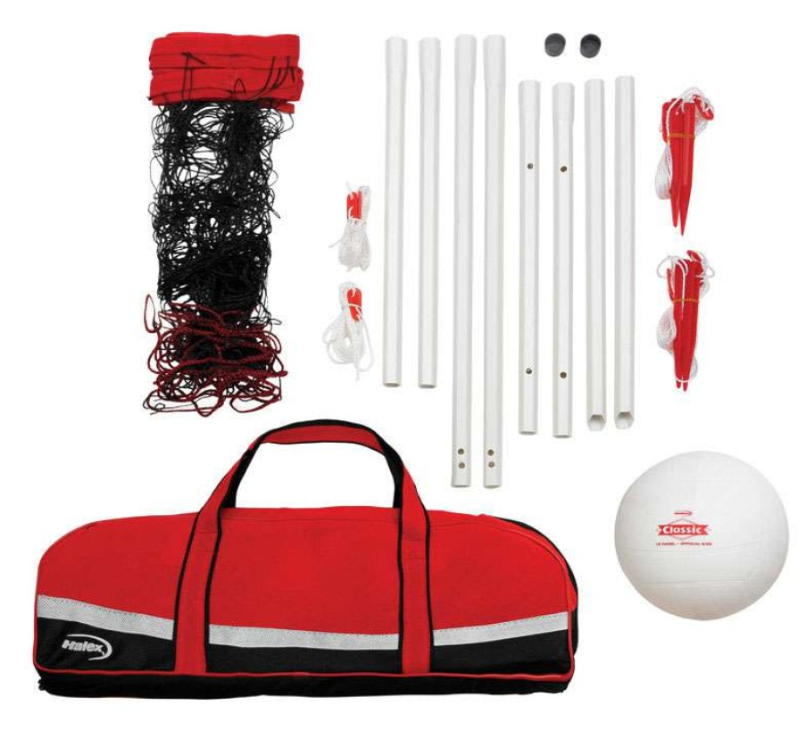 Outdoor * | Discount Halex Classic Ii 4.1 Volleyball Set