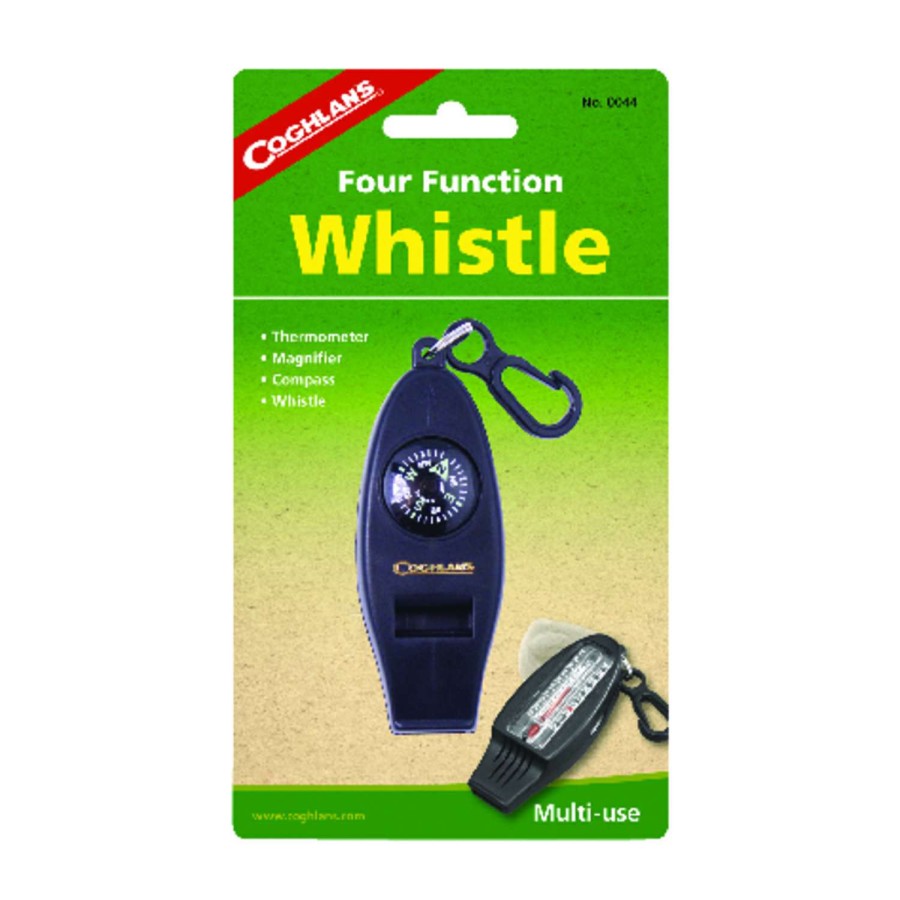 Camping Goods * | Discount Coghlan'S Black Whistle 6.875 In. H X 4.00 In. W X 0.75 In. L 1 Pk