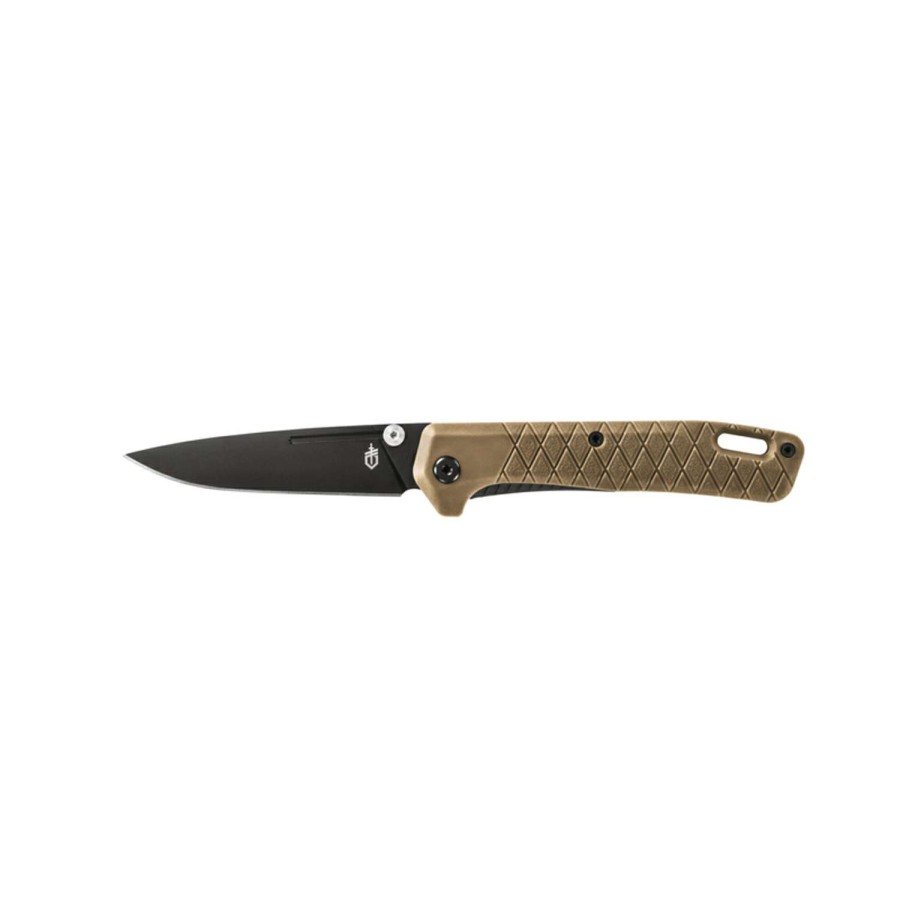 Outdoor * | Discount Gerber Coyote Brown Steel 7.2 In. Zilch Folding Knife