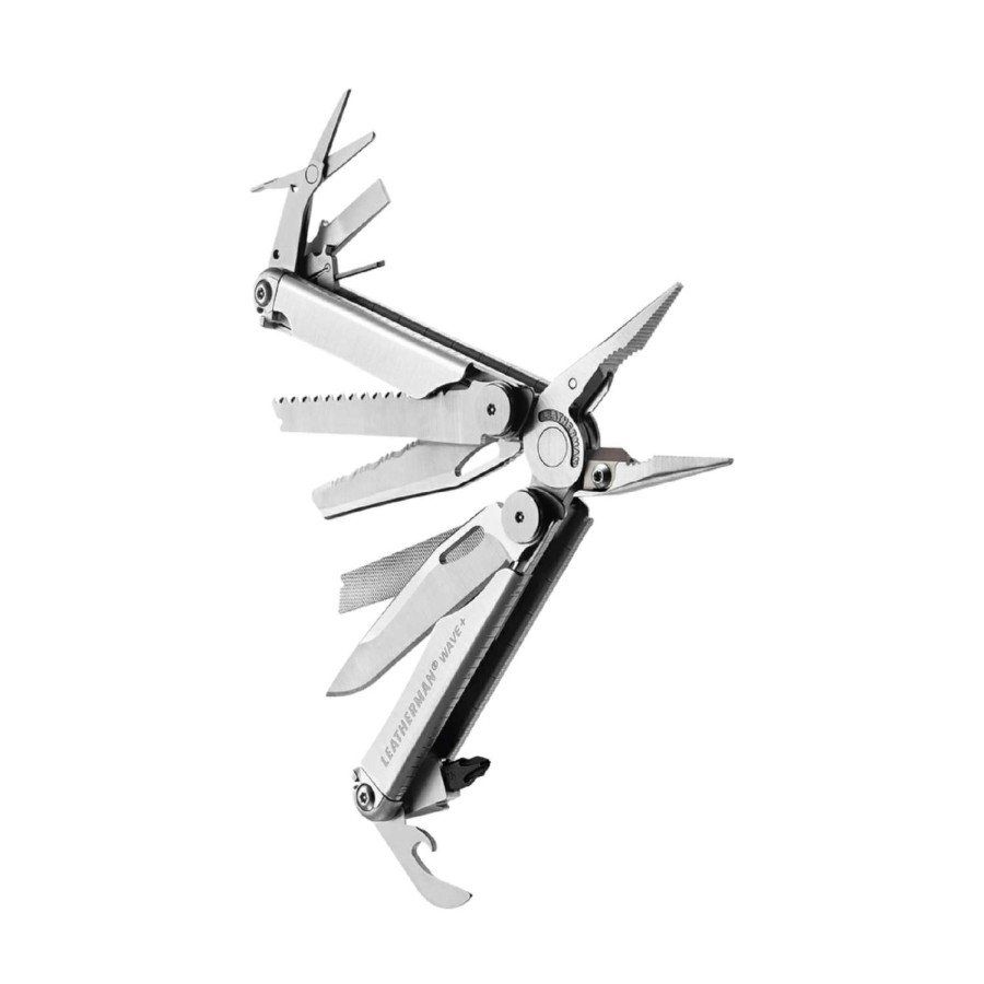 Outdoor * | Cheap Leatherman Wave Plus Silver Multi Tool