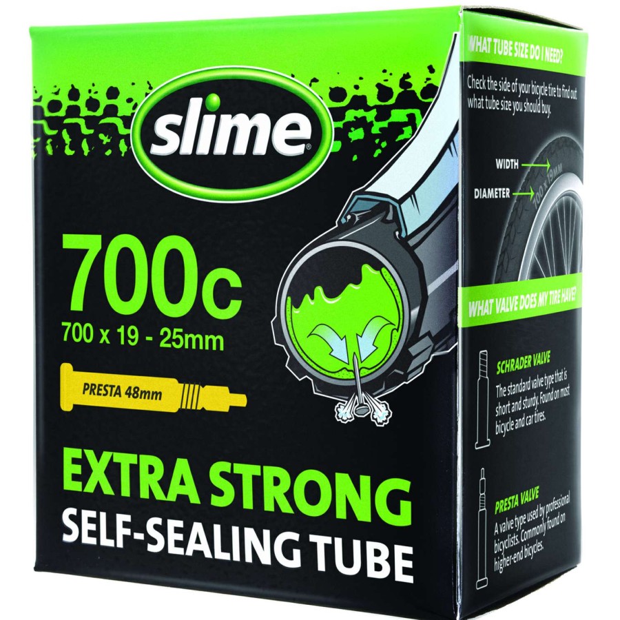 Bicycles * | Sale Slime Smart Tube Rubber Bicycle Inner Tube 1 Pk