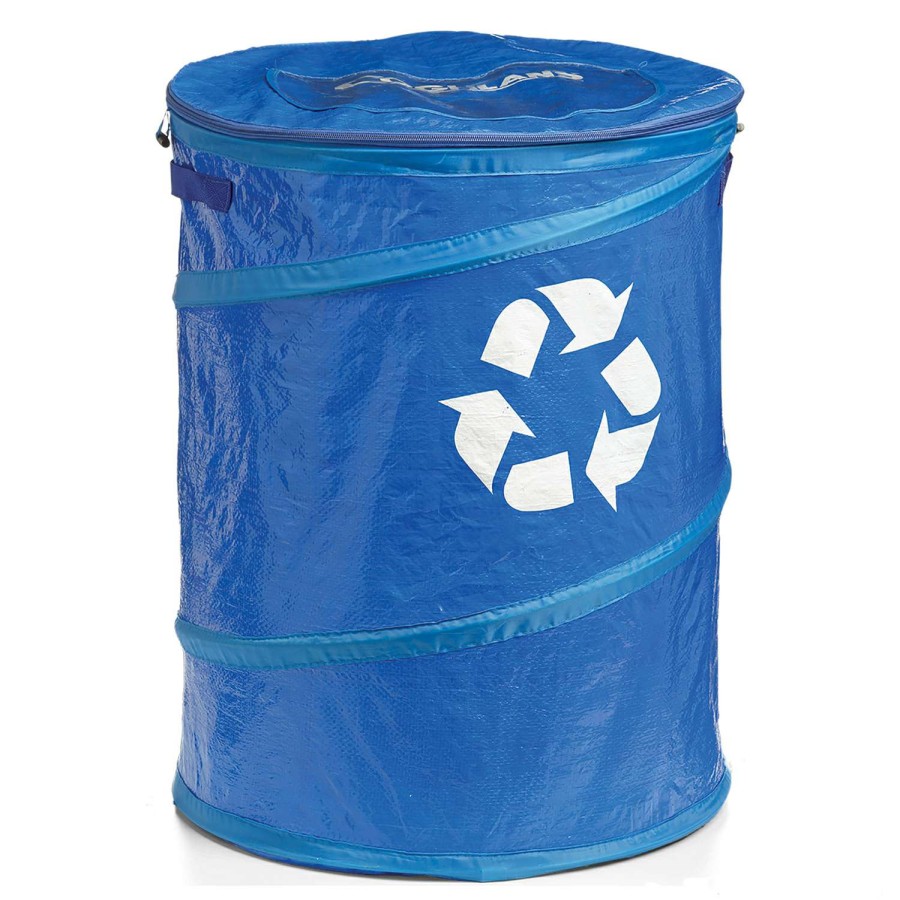 Camping Goods * | Discount Coghlan'S Pop-Up Blue Recycle Bin 24 In. H X 19 In. W X 1.000 In. L 1 Pk