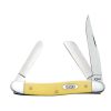 Outdoor * | Discount Case Stockman Yellow Chrome Vanadium 3.5 In. Pocket Knife