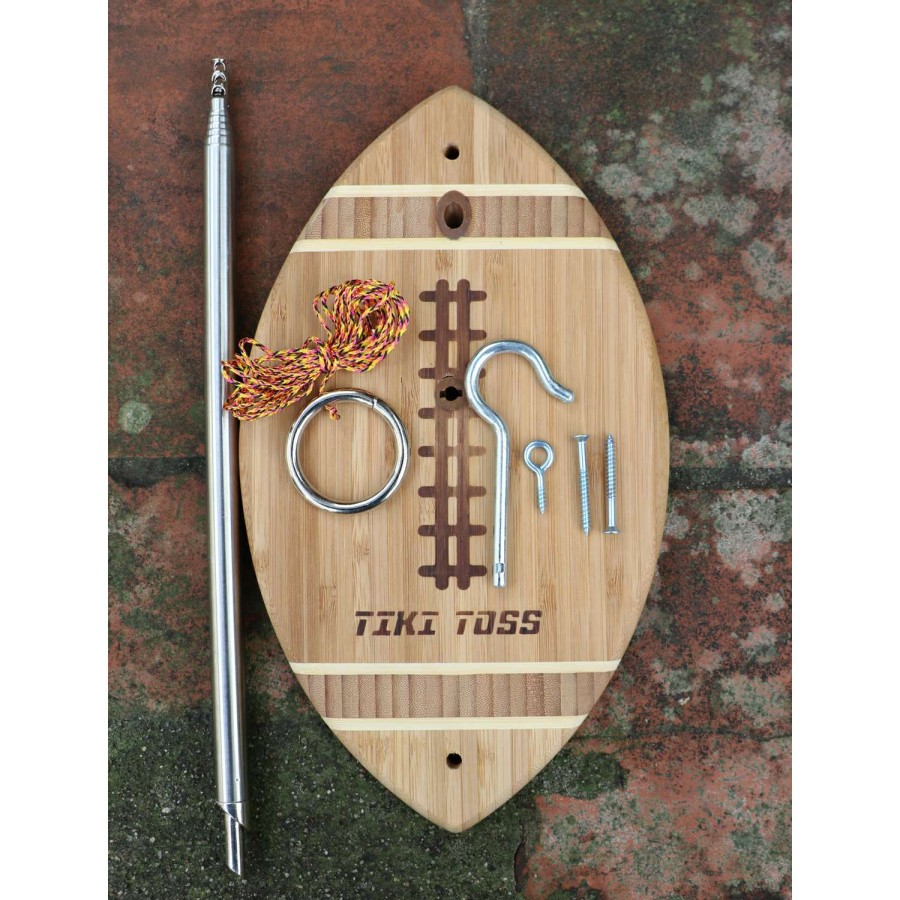 Outdoor * | Cheap Mellow Militia Tiki Toss Hook And Ring Game