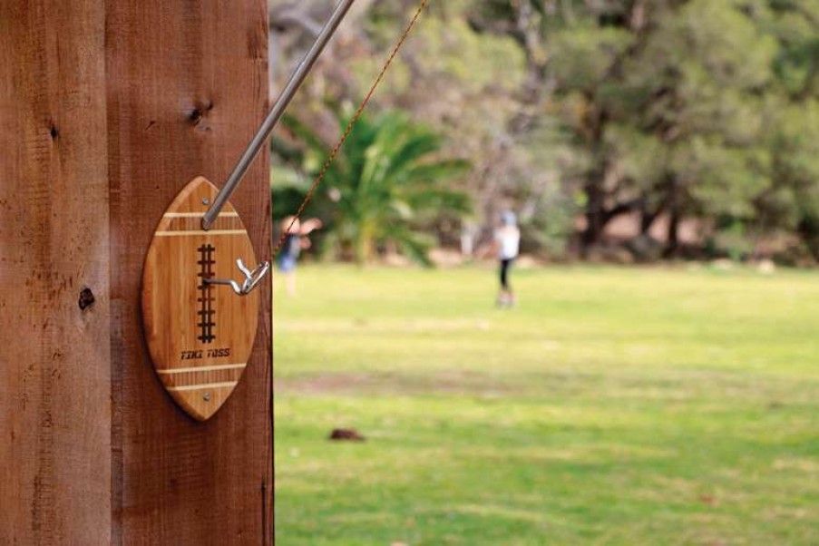 Outdoor * | Cheap Mellow Militia Tiki Toss Hook And Ring Game