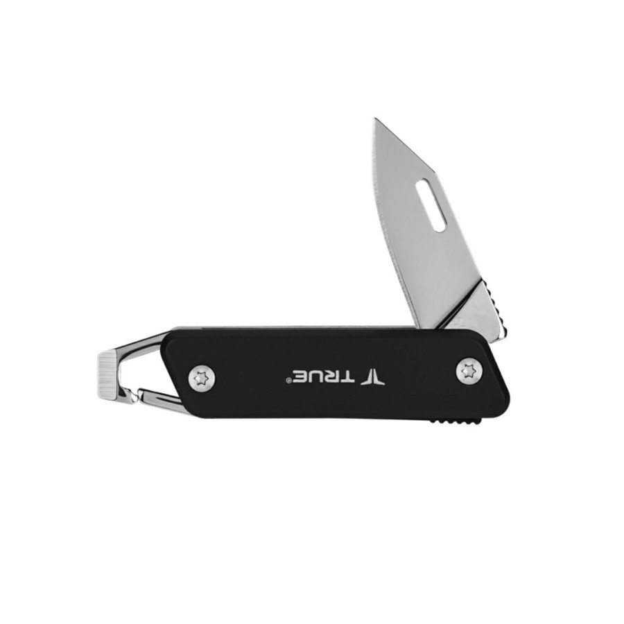 Outdoor * | Wholesale True Black 8Cr13Mov Stainless Steel 4.5 In. Folding Knife