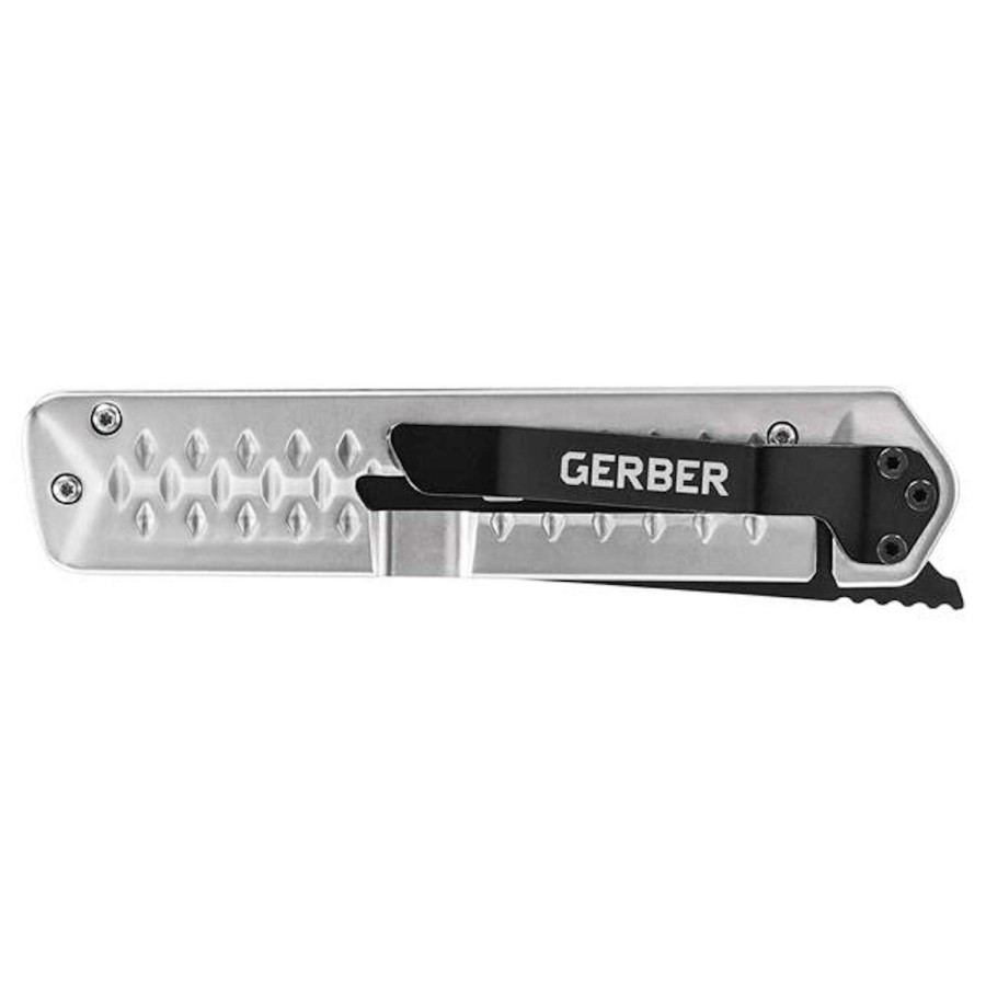 Outdoor * | Wholesale Gerber Silver 7Cr17Mov Steel 8.1 In. Ayako Folding Knife