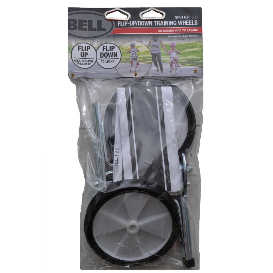 Bicycles * | Discount Bell Sports Aluminum/Plastic Training Wheel White