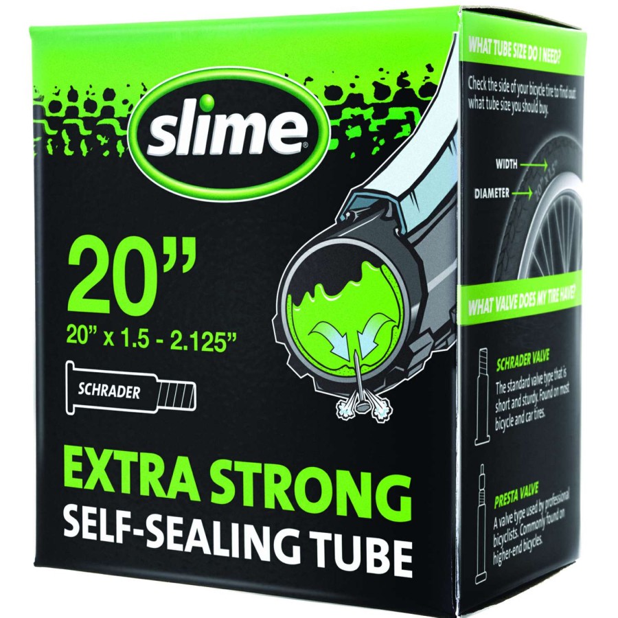 Bicycles * | Wholesale Slime 20 In. Rubber Bicycle Inner Tube 1 Pk