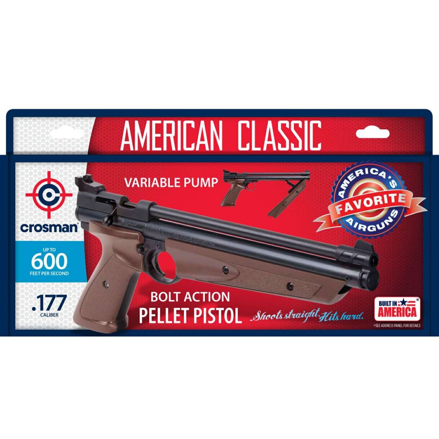 Sporting Goods * | Cheap Crosman 0.177 600 Fps Air Pistol 1 Pk