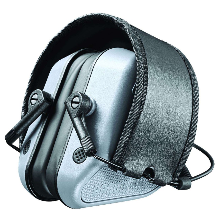 Sporting Goods * | Cheap Champion Black/Gray Plastic Electronic Muff Hearing Protection 4 In.