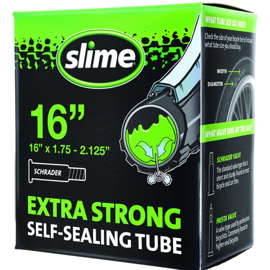 Bicycles * | Cheap Slime 16 In. Rubber Bicycle Inner Tube 1 Pk