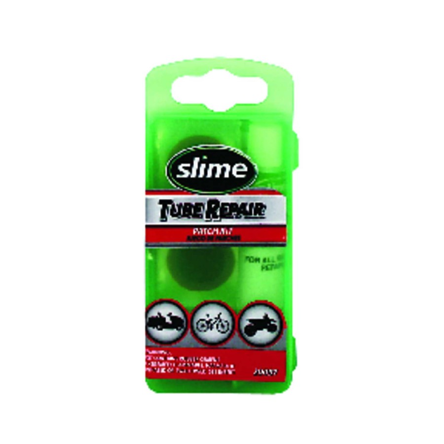 Bicycles * | Wholesale Slime Rubber Bike Tire Patch Kit Green