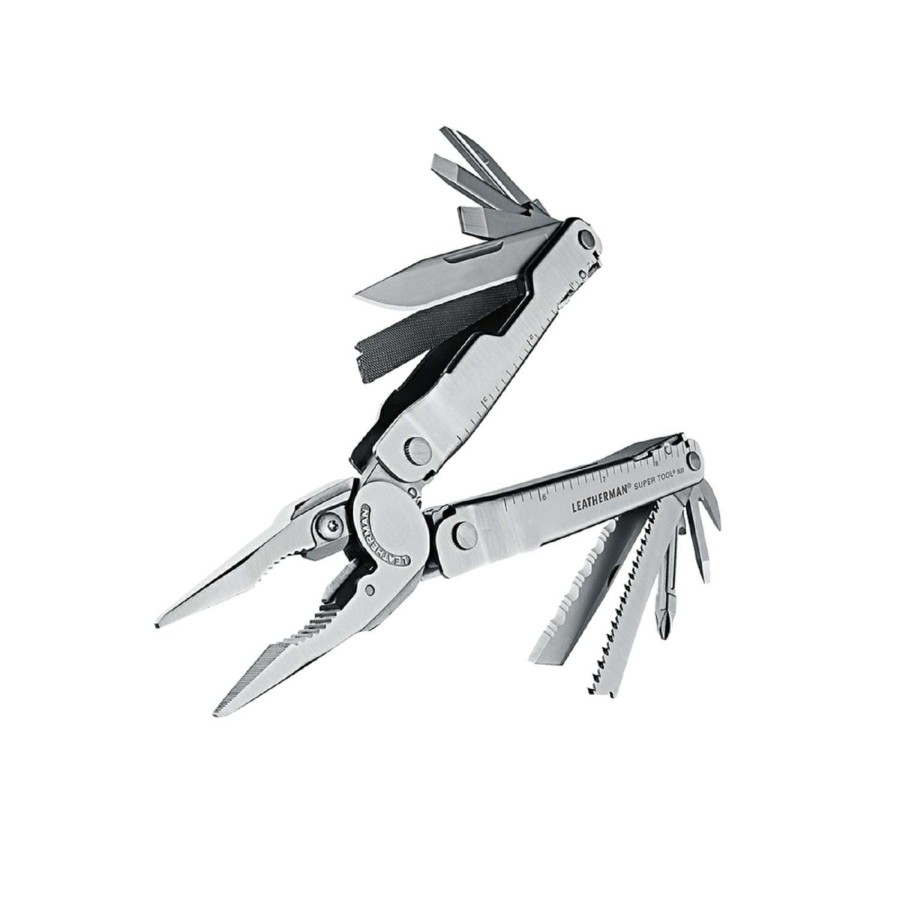 Outdoor * | Wholesale Leatherman Super Tool 300 Silver Multi Tool