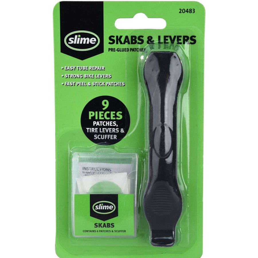 Bicycles * | Wholesale Slime Rubber Skabs And Levers 9 Pk