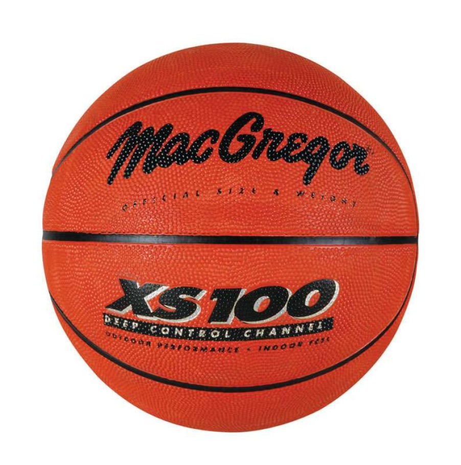 Outdoor * | Sale Macgregor Xs100 Orange Indoor And Outdoor Basketball