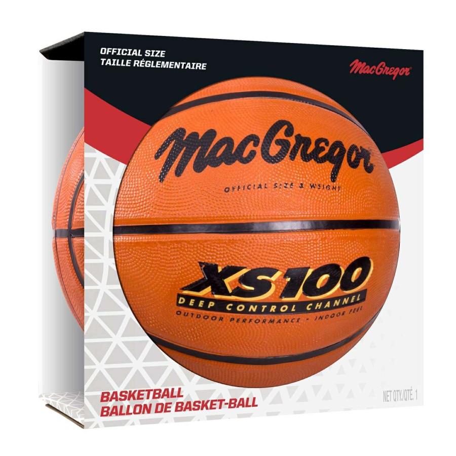 Outdoor * | Sale Macgregor Xs100 Orange Indoor And Outdoor Basketball