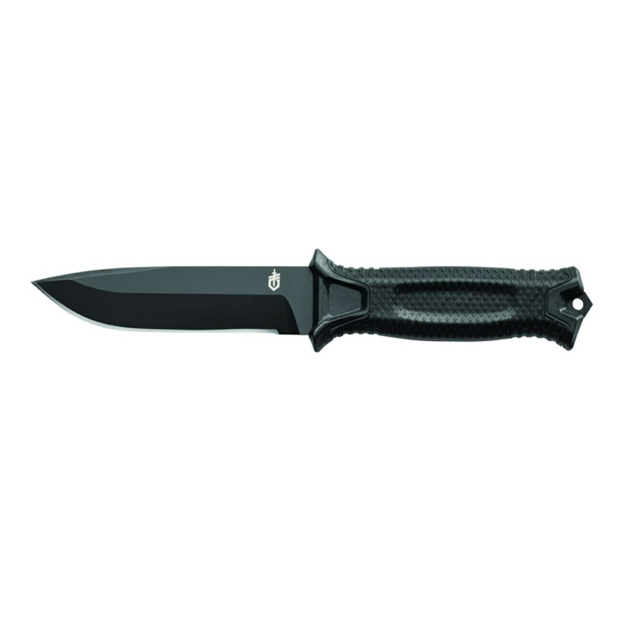 Outdoor * | Discount Gerber Strongarm Black 420 Hc Stainless Steel 9.8 In. Fixed Blade Knife