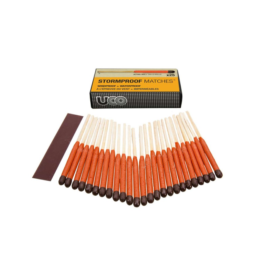 Camping Goods * | Discount Uco Stormproof Matches 2.75 In. L 25 Pk