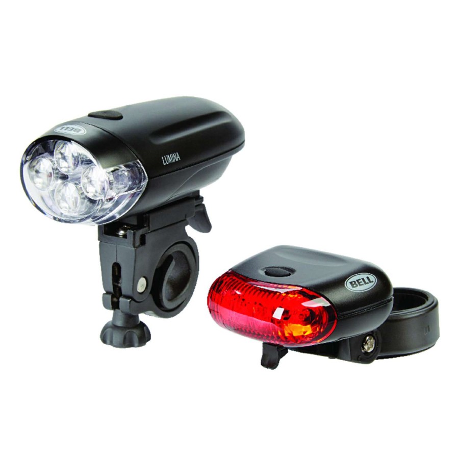 Bicycles * | Sale Bell Sports Lumina Composite Led Bike Light Black