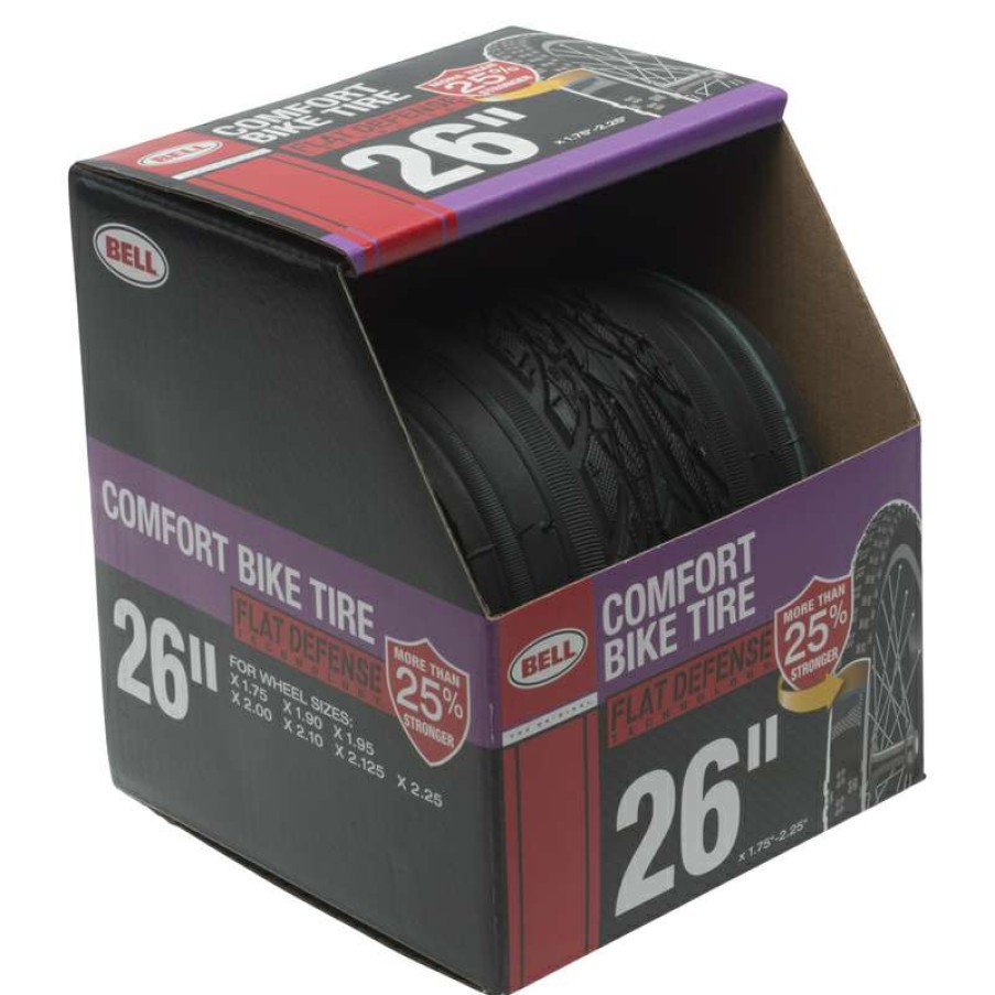 Bicycles * | Wholesale Bell Sports 26 In. Rubber Bicycle Tire 1 Pk