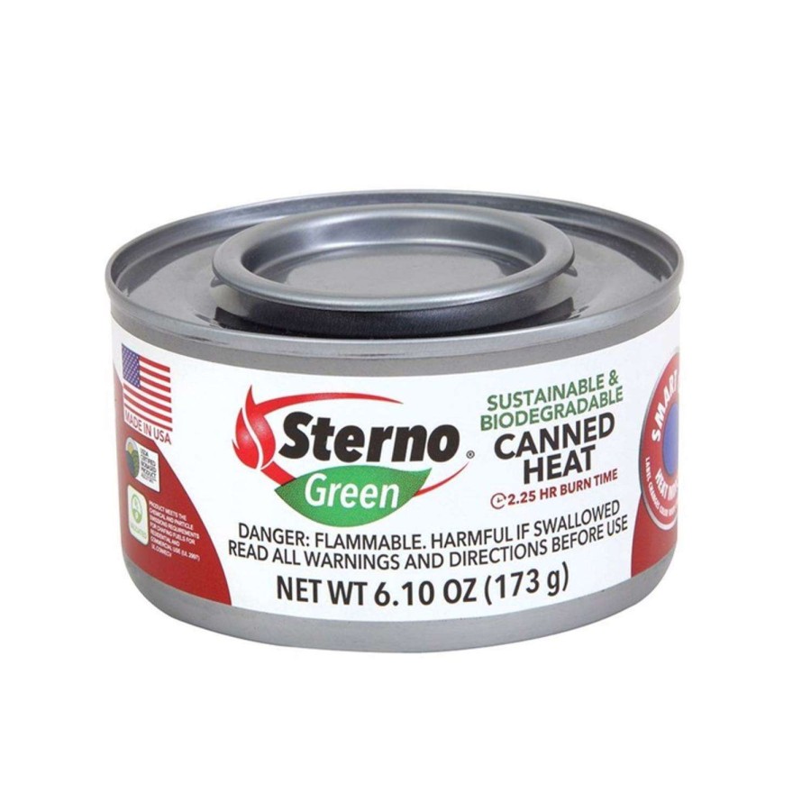 Camping Goods * | Wholesale Sterno Canned Chafing Fuel Ethanol Gel 6.1 Oz 6 Pk