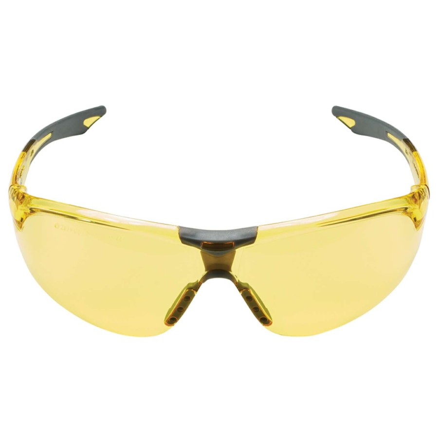 Sporting Goods * | Wholesale Champion Yellow Plastic Eye Protection 2.38 In.