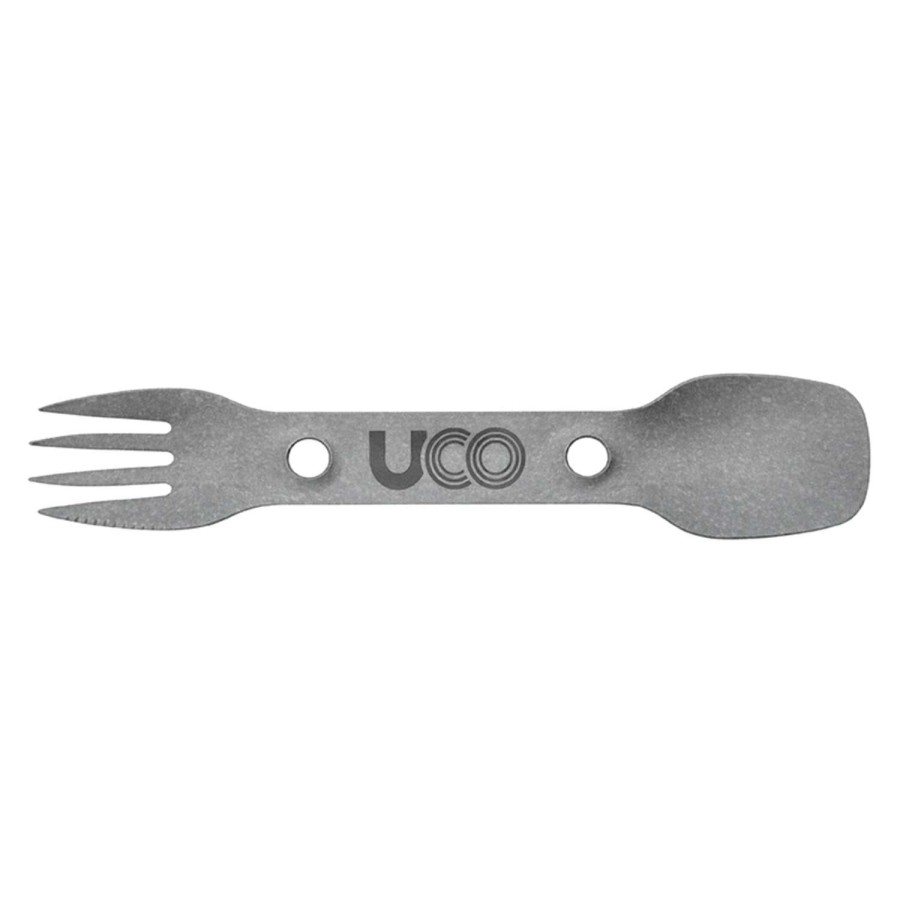 Camping Goods * | Cheap Uco Silver Spork 7 In. L 1 Pk