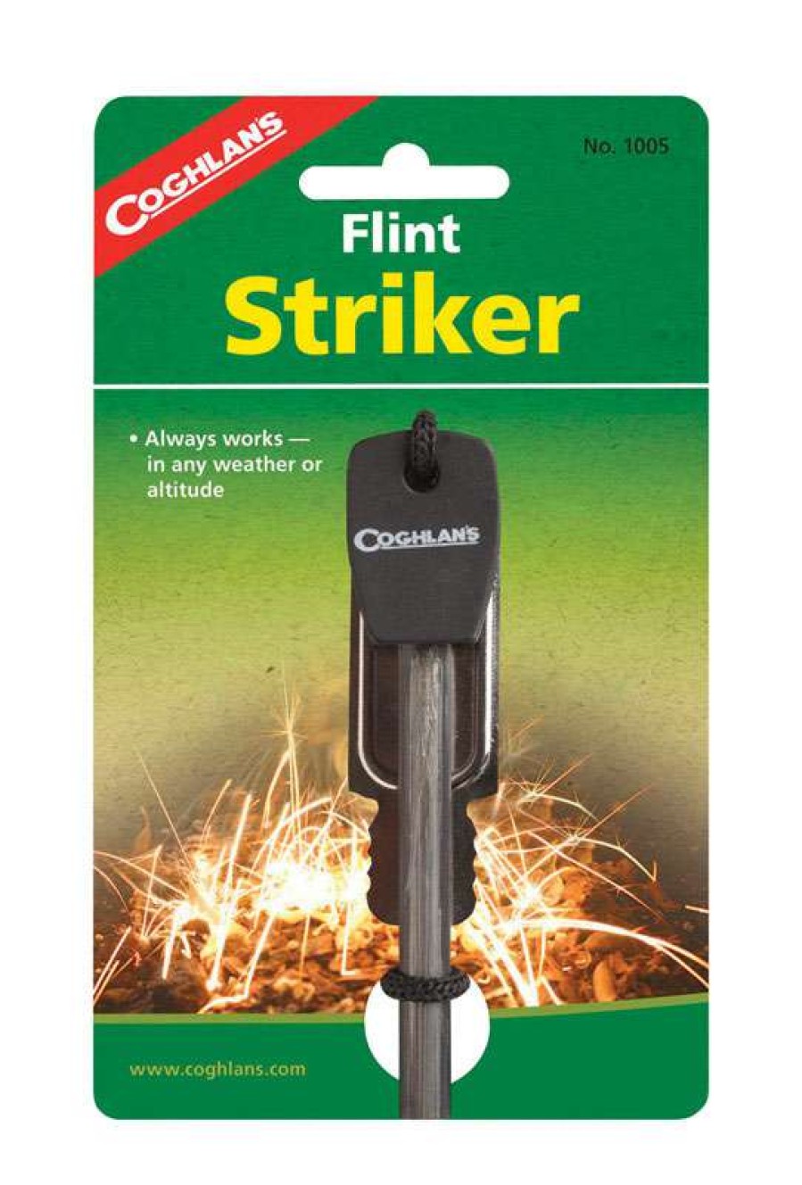 Camping Goods * | Wholesale Coghlan'S Black Flint Striker 3-7/8 In. H X 5/16 In. W X 3.625 In. L 1 Pk